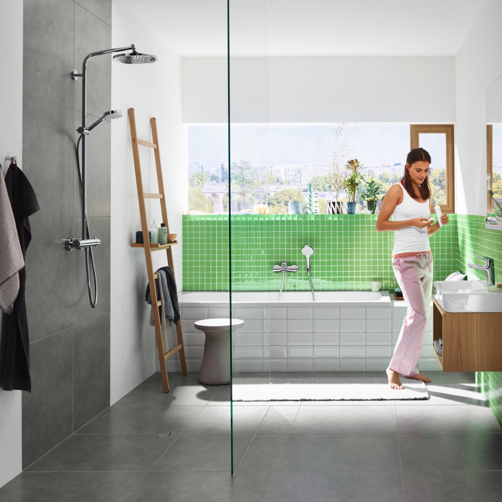 Takduschset Hansgrohe Crometta S 240 1jet Showerpipe