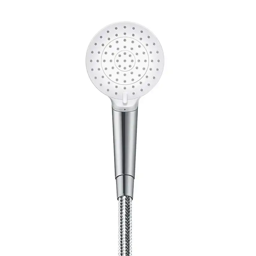 Takduschset Hansgrohe Crometta E Showerpipe 240 1-jet med Badkarsblandare