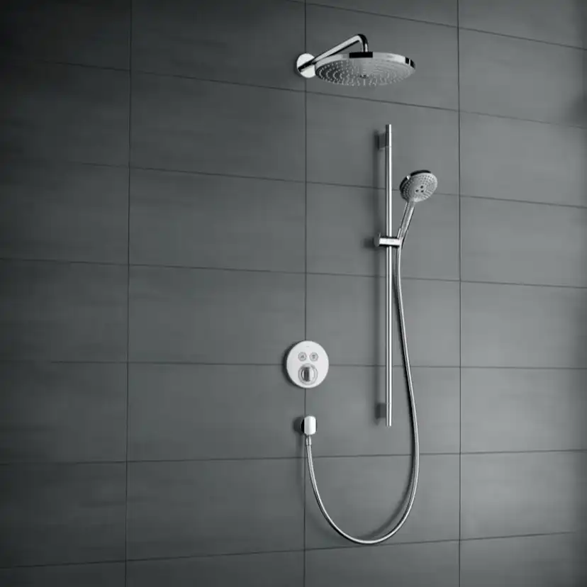Huvuddusch Hansgrohe Raindance Select S 300 2-jet för Väggmonterad