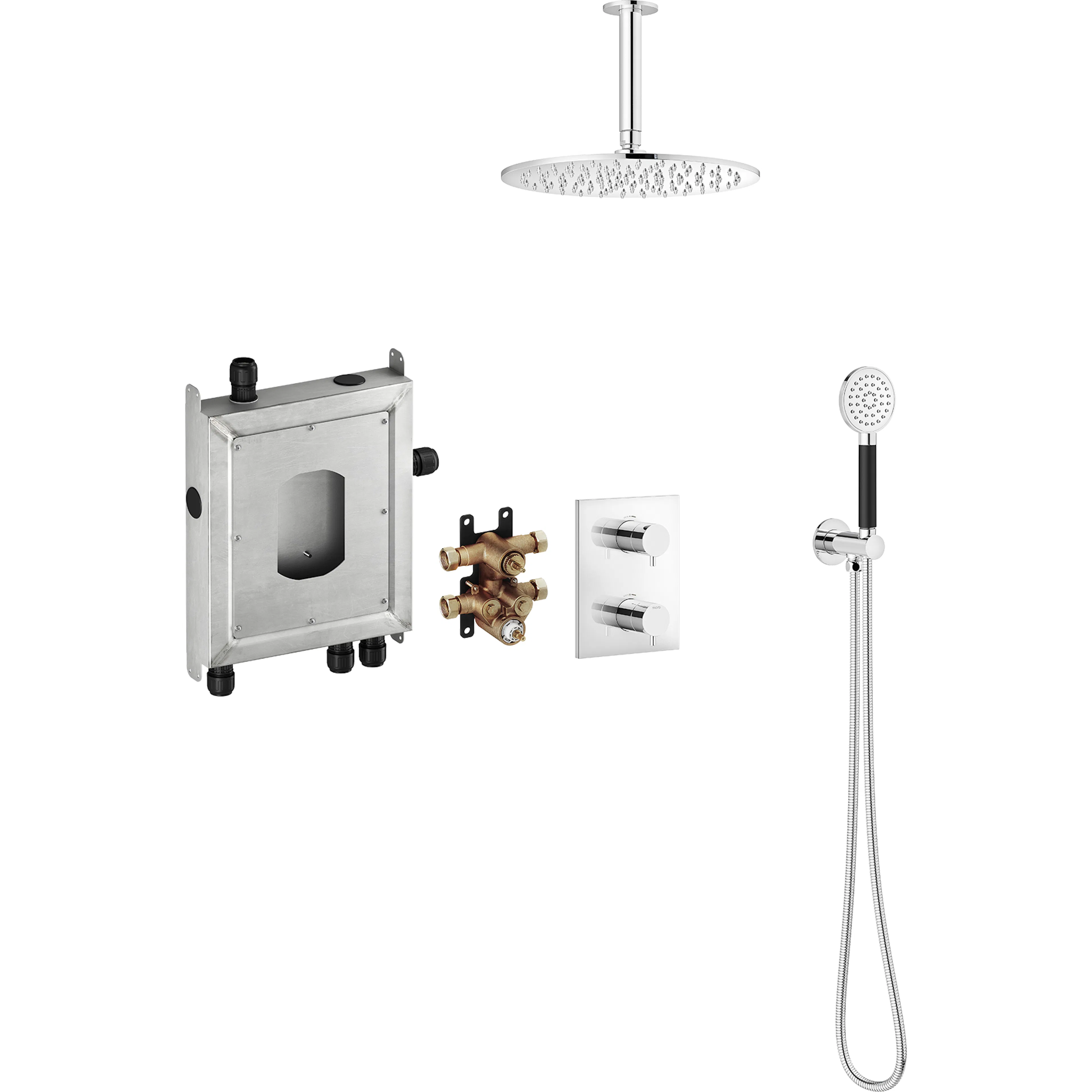 Takduschset Mora INXX II Tak för Inbyggnad