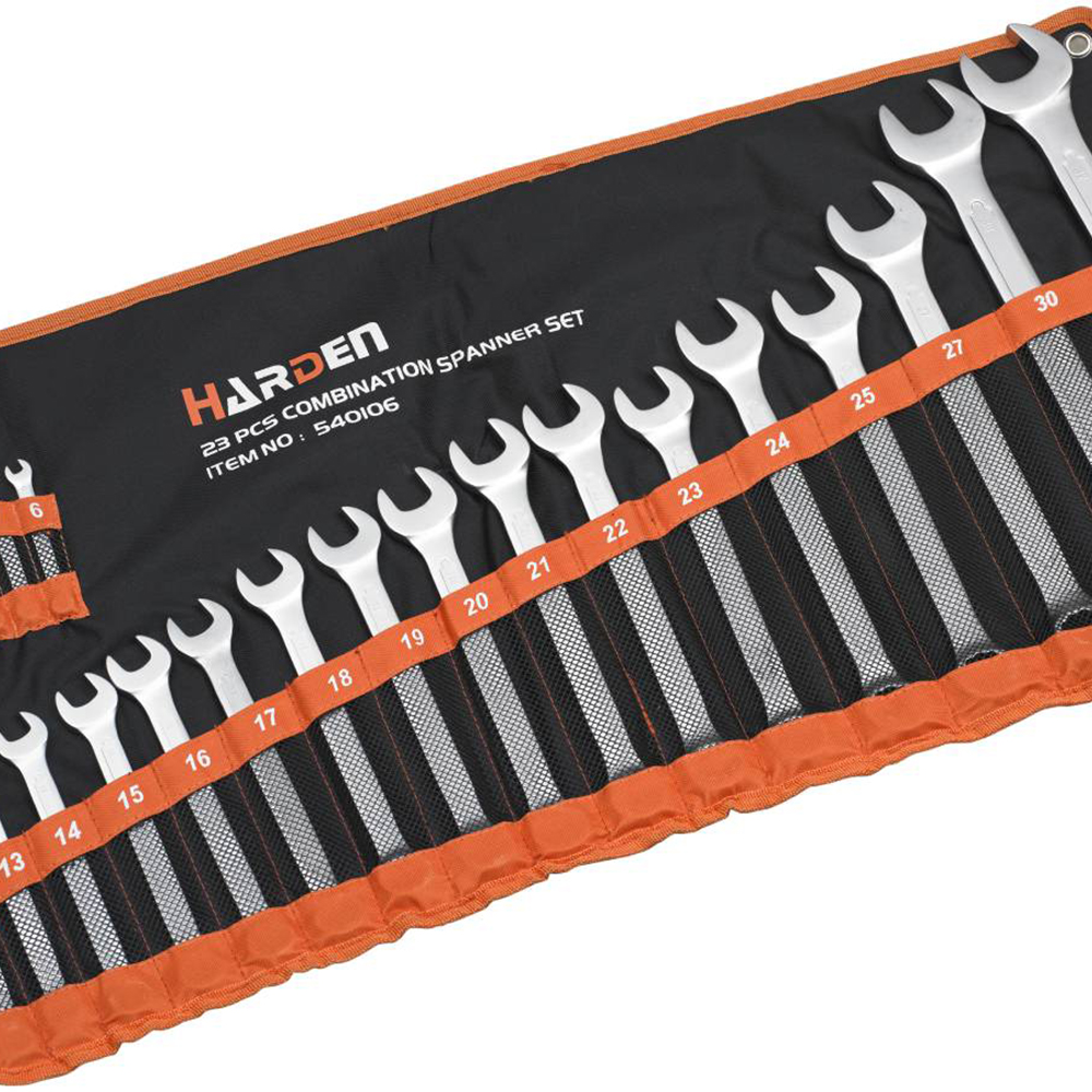 U-ringnyckelsats Harden 23-delar