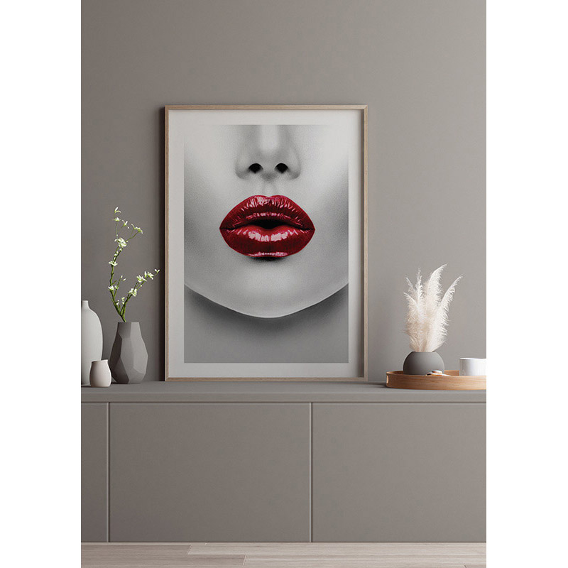 Poster Gallerix Red Lips