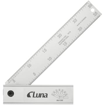Vinkelhake Luna Tools Aluminium Ställbar