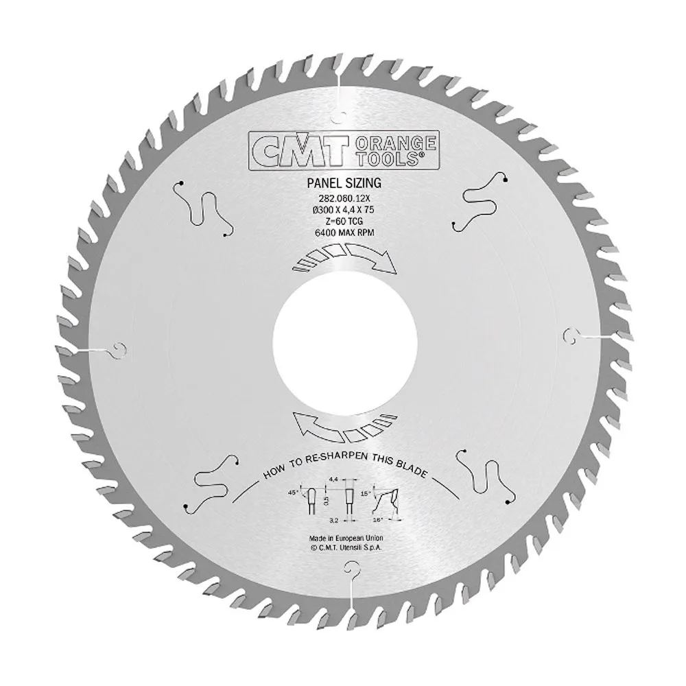 Formatsågklinga CMT Orange Tools TF Chrom