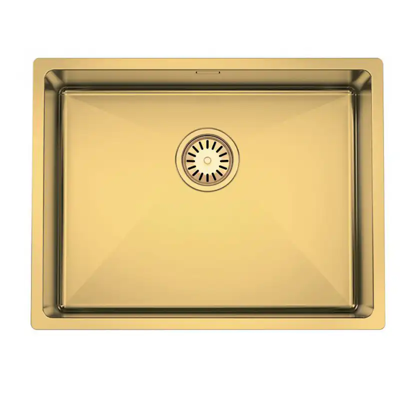 Diskho DecoSteel DI-ART GOLD 53 Enkel för Kök och Tvättstuga