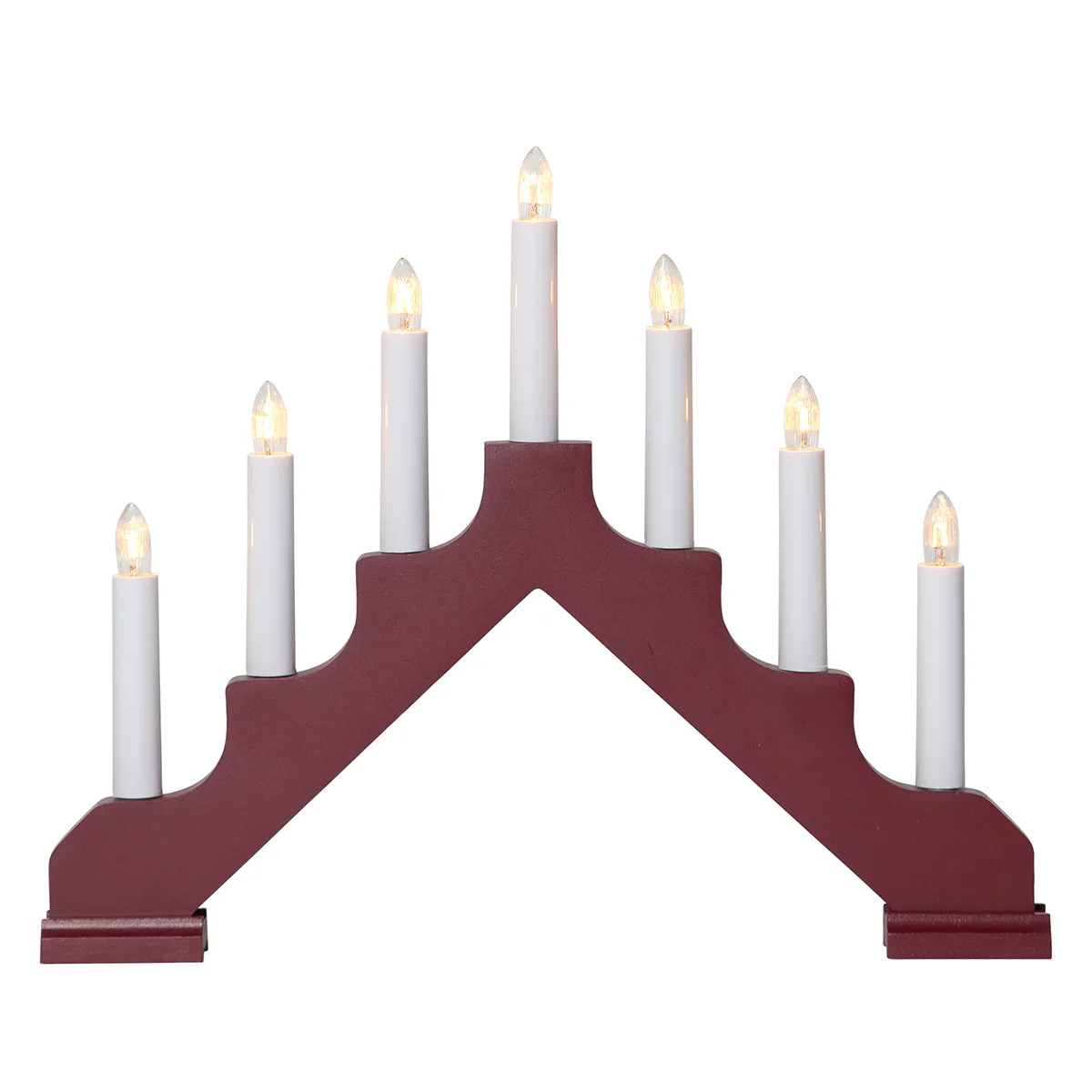 Ljusstake Star Trading Ada 7-Armad Adventsljusstake