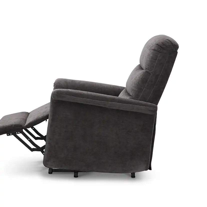 Liftchair Hagagruppen Mora Elektrisk Fåtölj i Grått Tyg