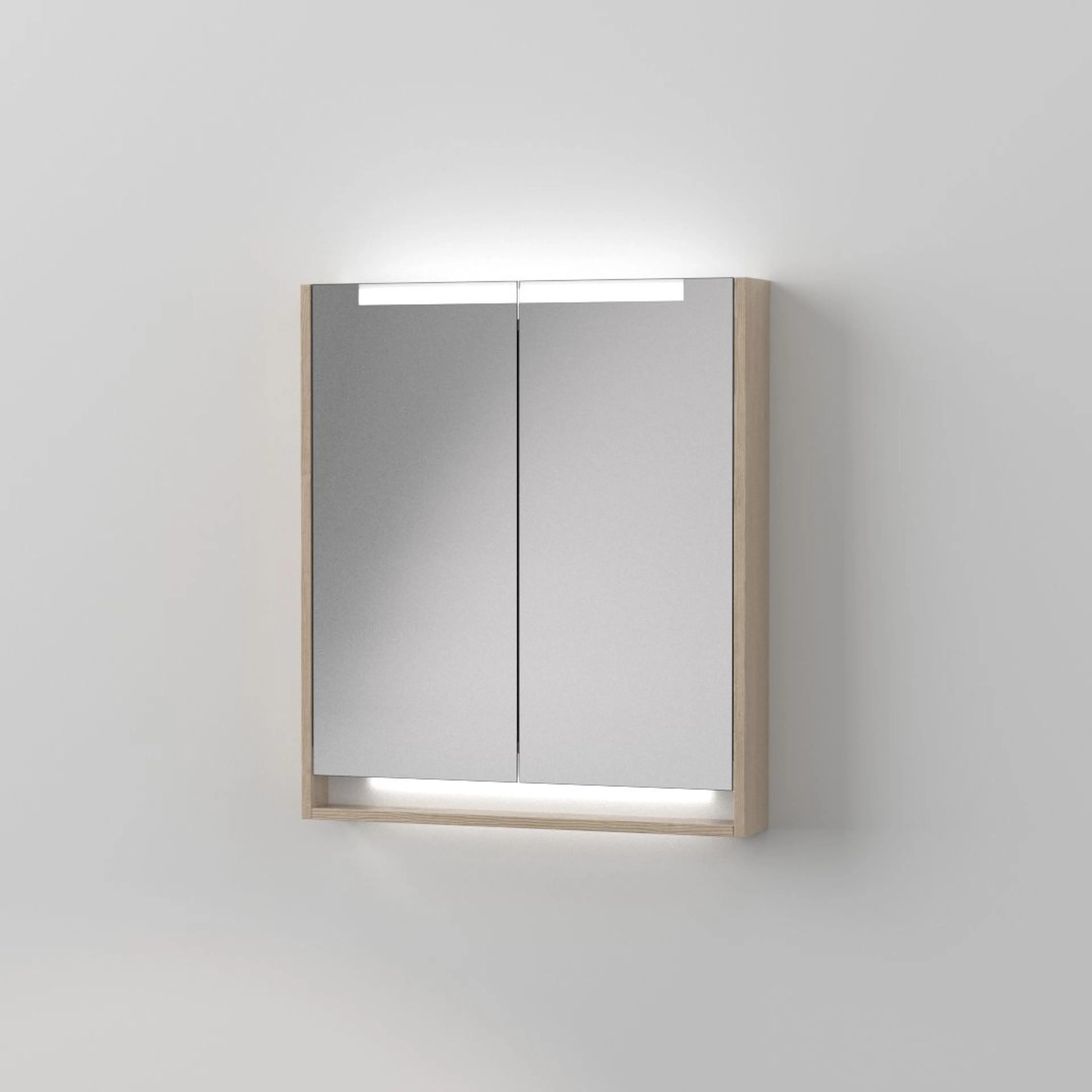 Spegelskåp DuoBad Gripen 65 med LED