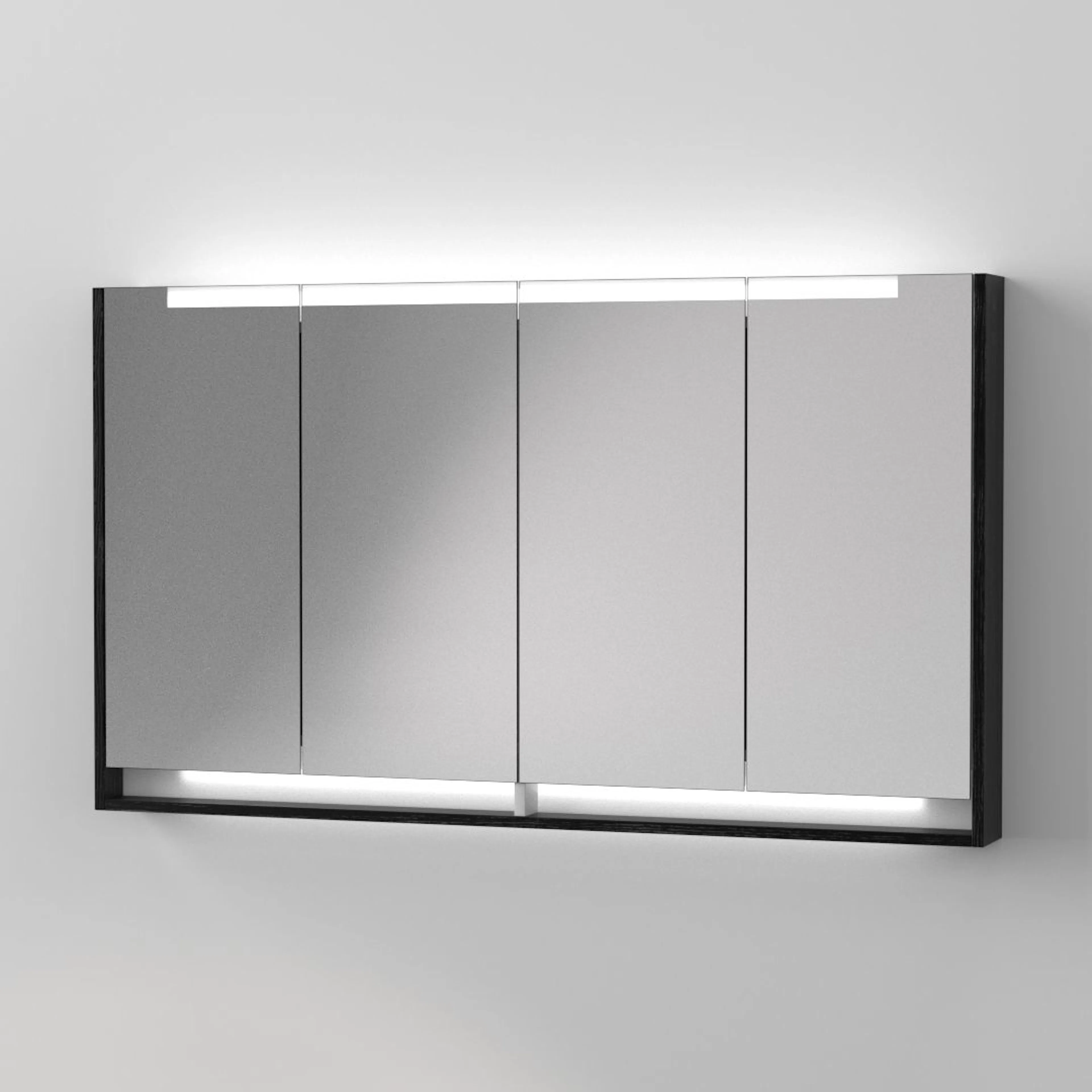 Spegelskåp DuoBad Gripen 130 med LED