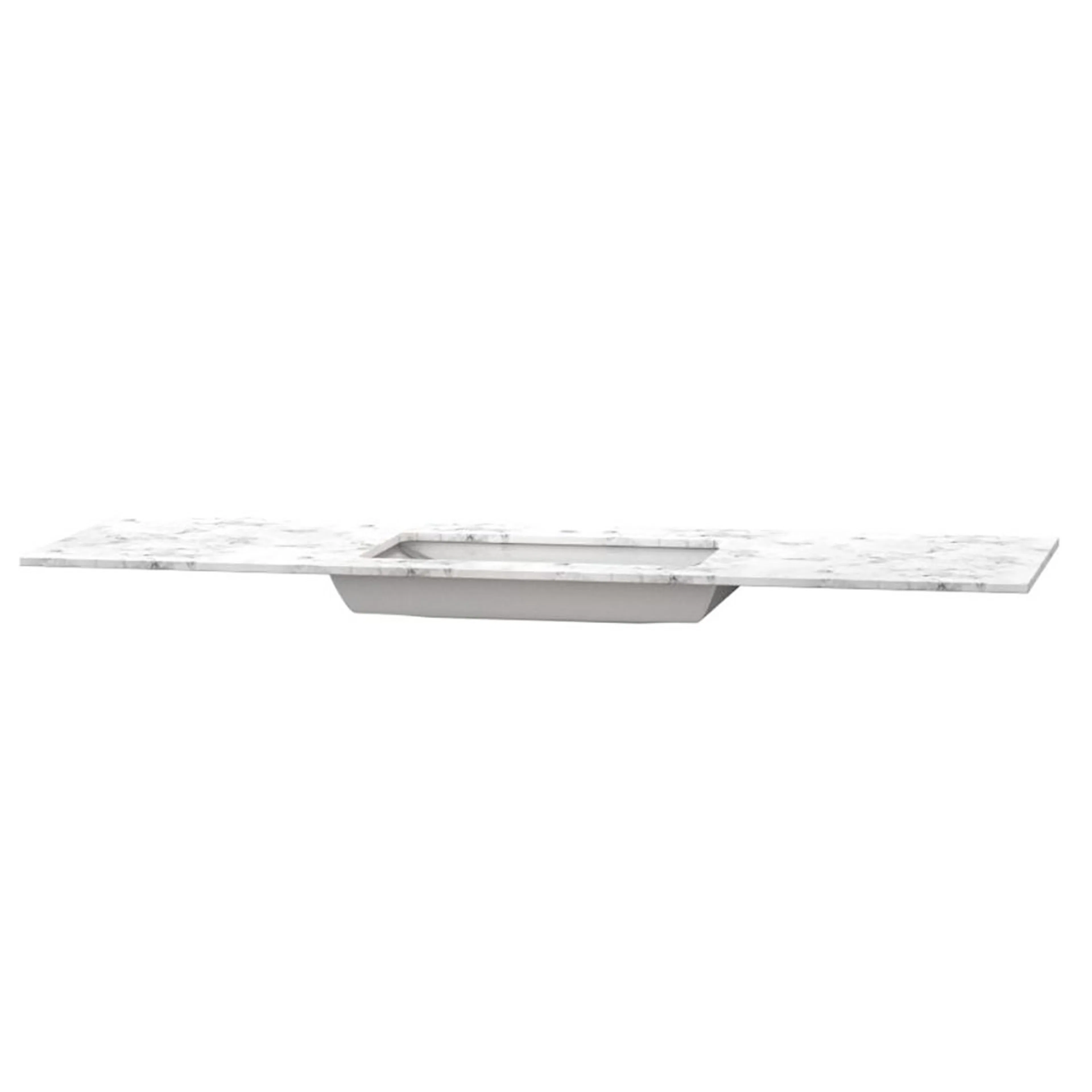 Bänkskiva Duobad Gripen Lagoon med Underlimmat Tvättställ