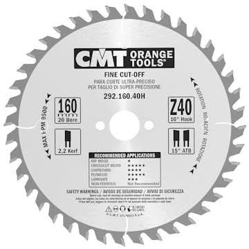 Cirkelsågklinga CMT Orange Tools W