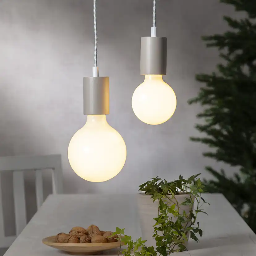 LED-lampa Star Trading Opaque Filament RA90 3-step E27 G95