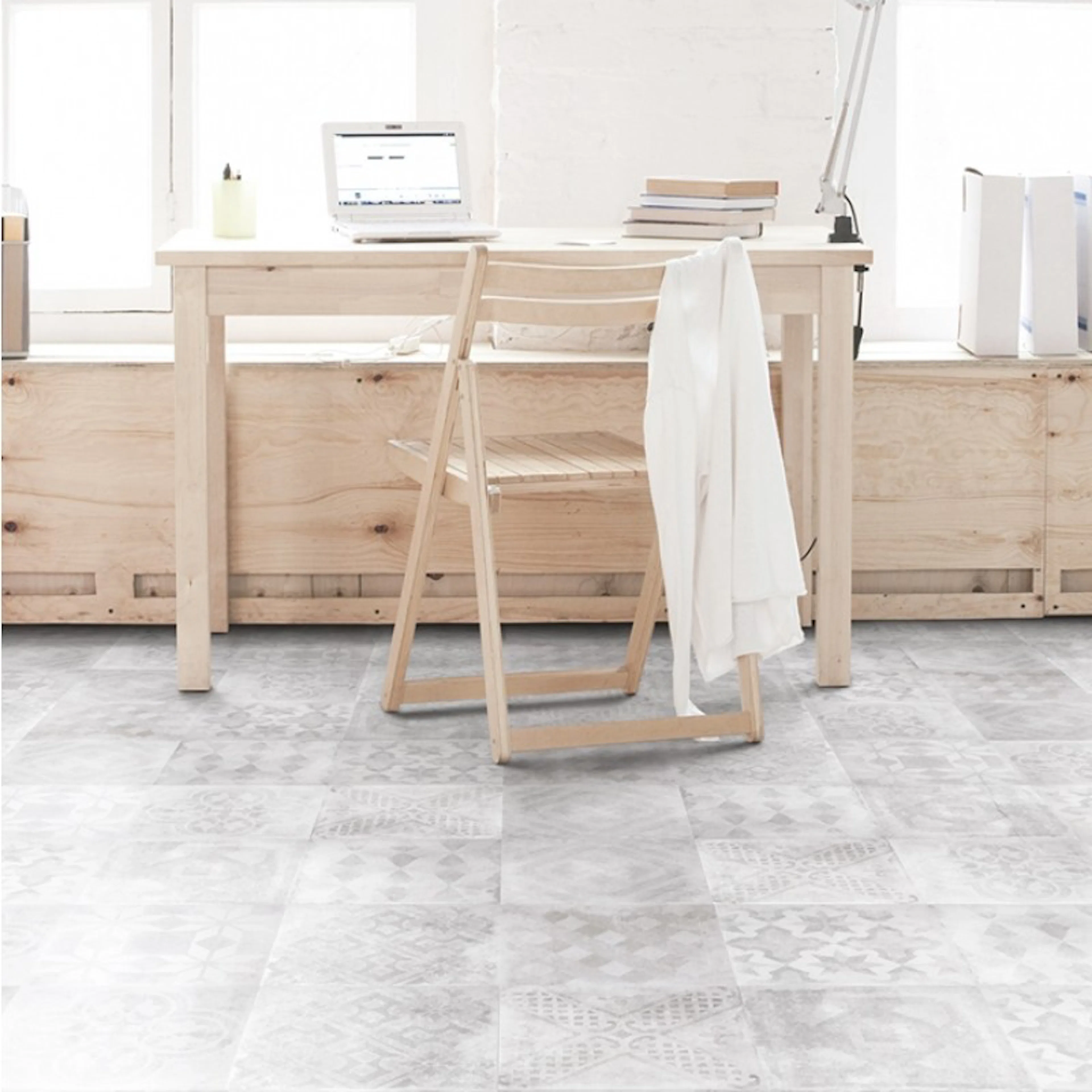 Klinker Terratinta Betonepoque Vit/Grå Mix 20x20 cm