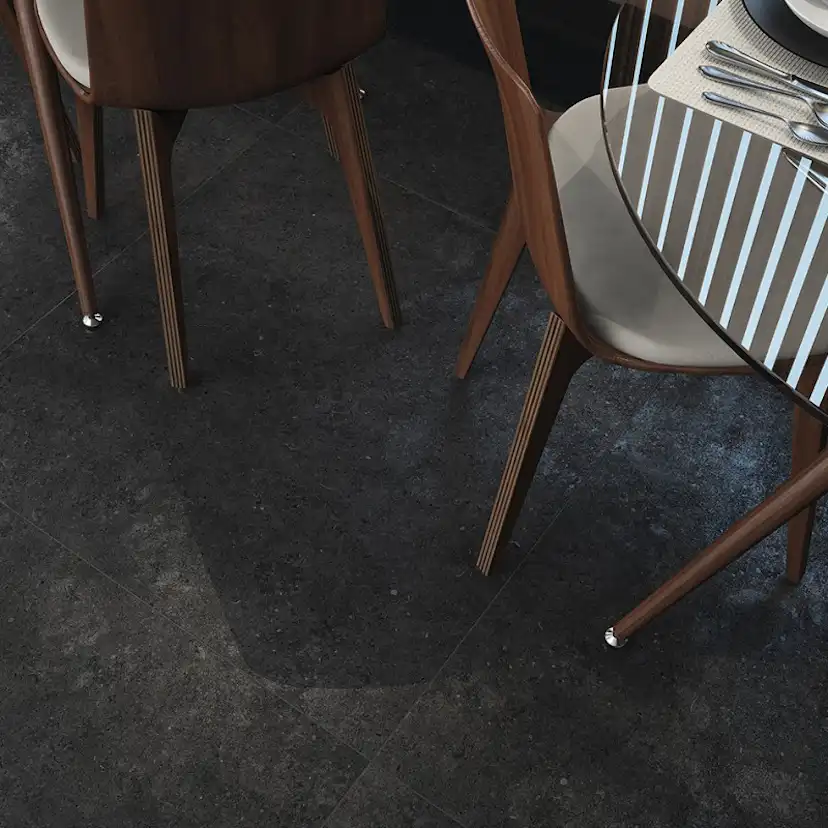 Klinker Living Ceramics Bera & Beren Svart 5x5 cm