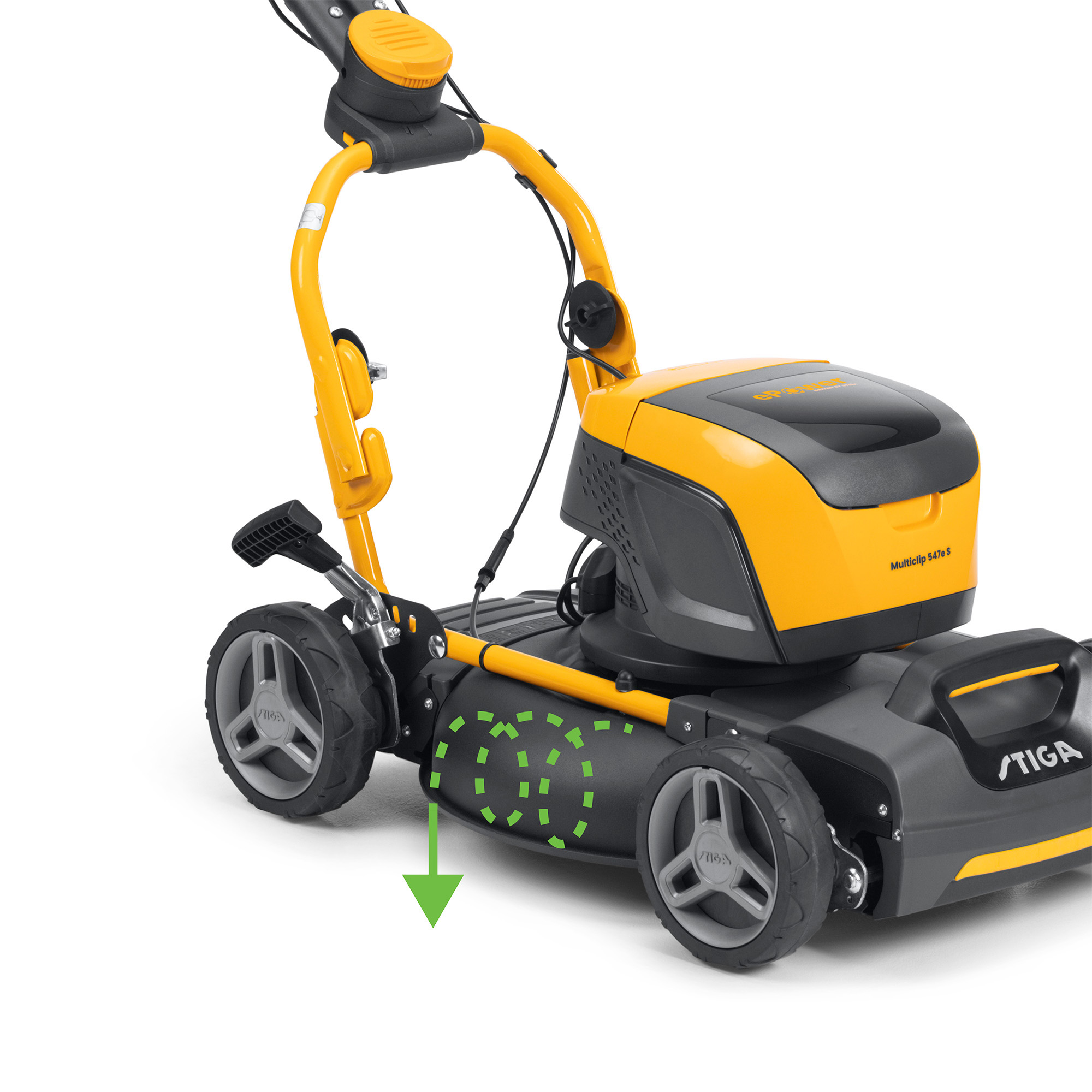 Gräsklippare Stiga Batteridriven 500-Serien Multiclip 547E S