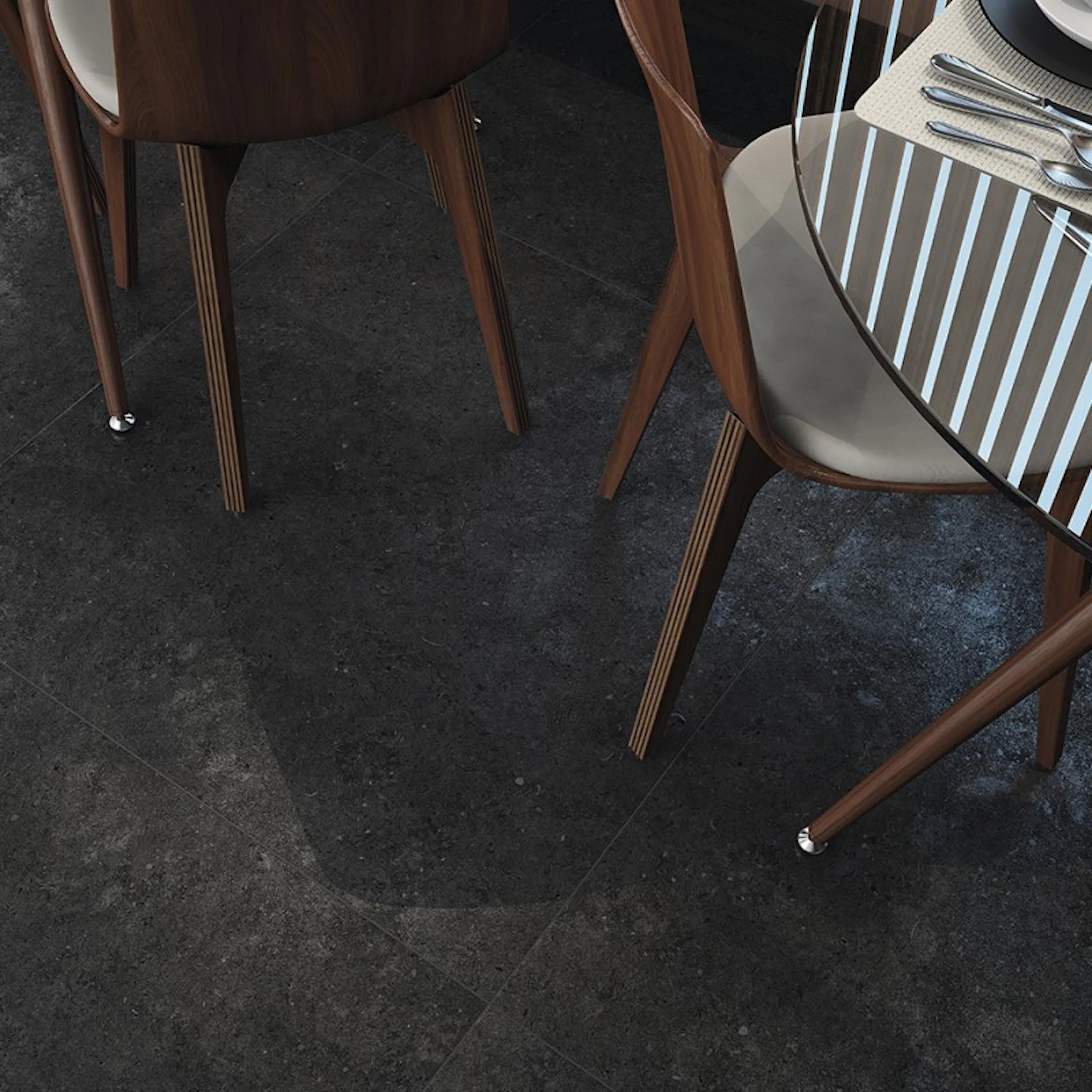 Klinker Living Ceramics Bera & Beren Svart 45x90 cm