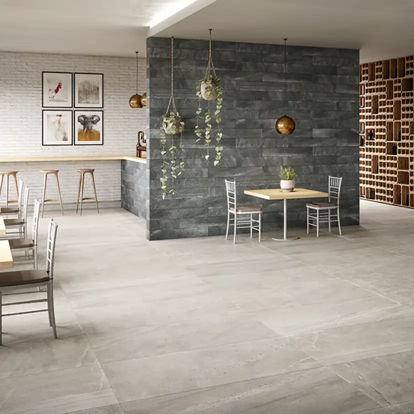 Klinker Coem Ceramiche Brit Stone Ivory Beige 15x15 cm Matt