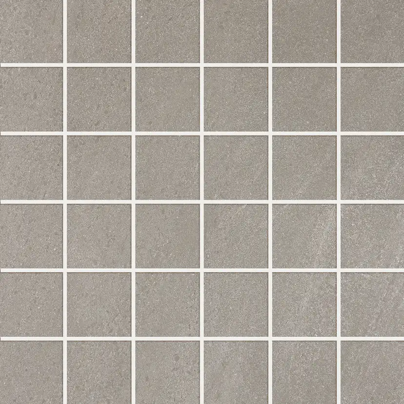 Mosaik Ceramiche Keope Chorus Silver Grå 5x5 cm Matt
