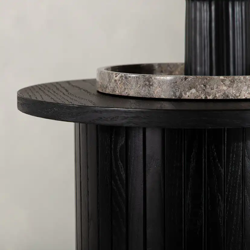 Sidobord Venture Home Bianca Ø40 cm