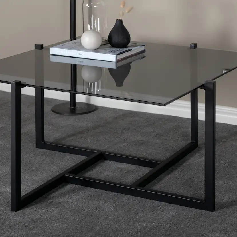 Soffbord Venture Home Hybrid med Glasskiva