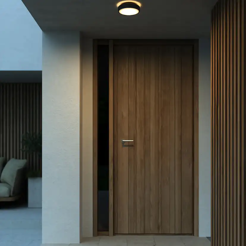 Fasadbelysning Nordlux Oliver Rund