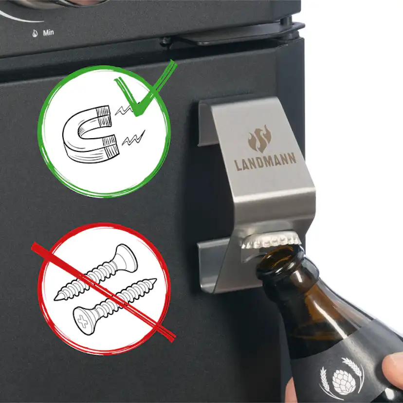 Flasköppnare Landmann Magnetisk