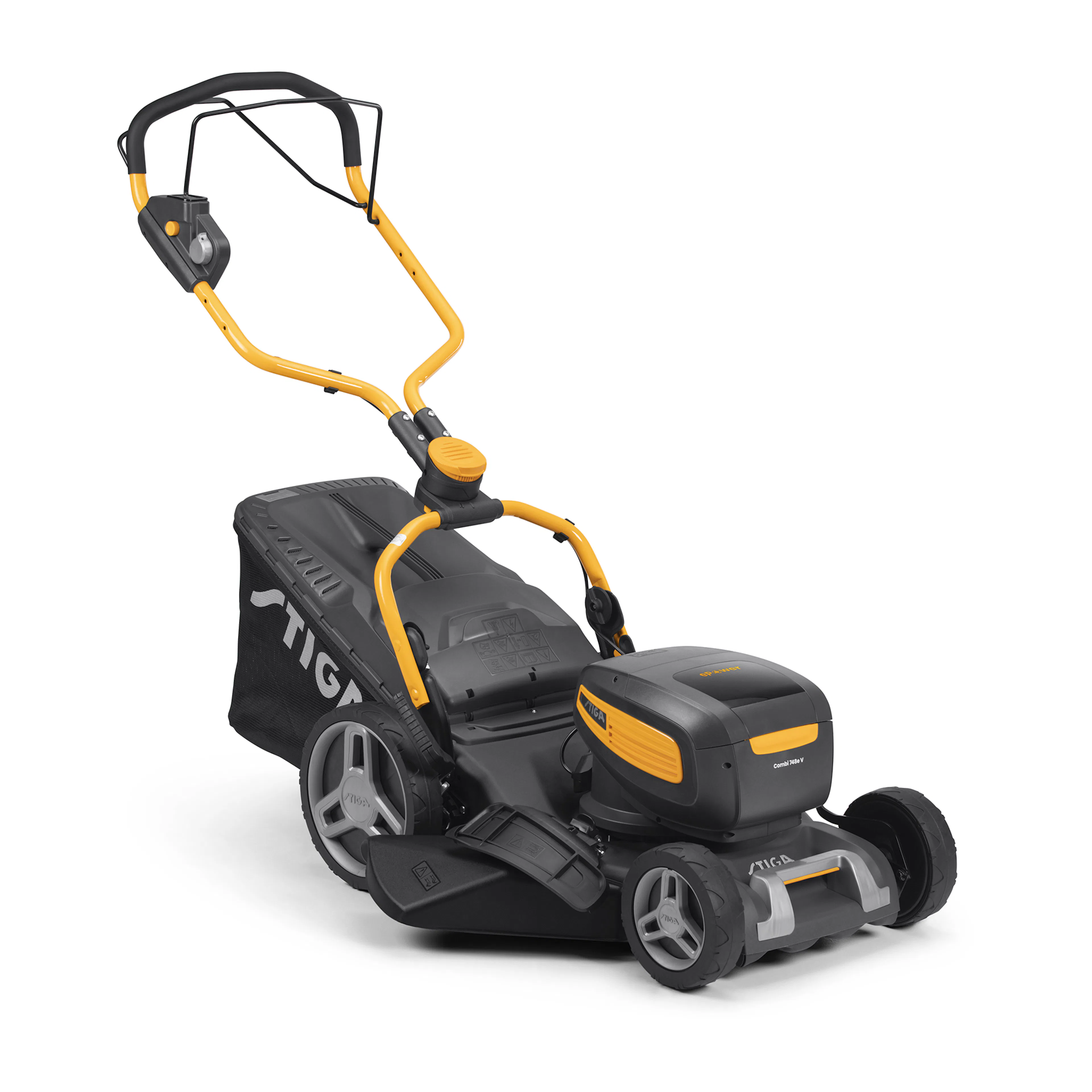 Gräsklippare Stiga 700-Serien Combi 748E V Med Batteri & Laddare