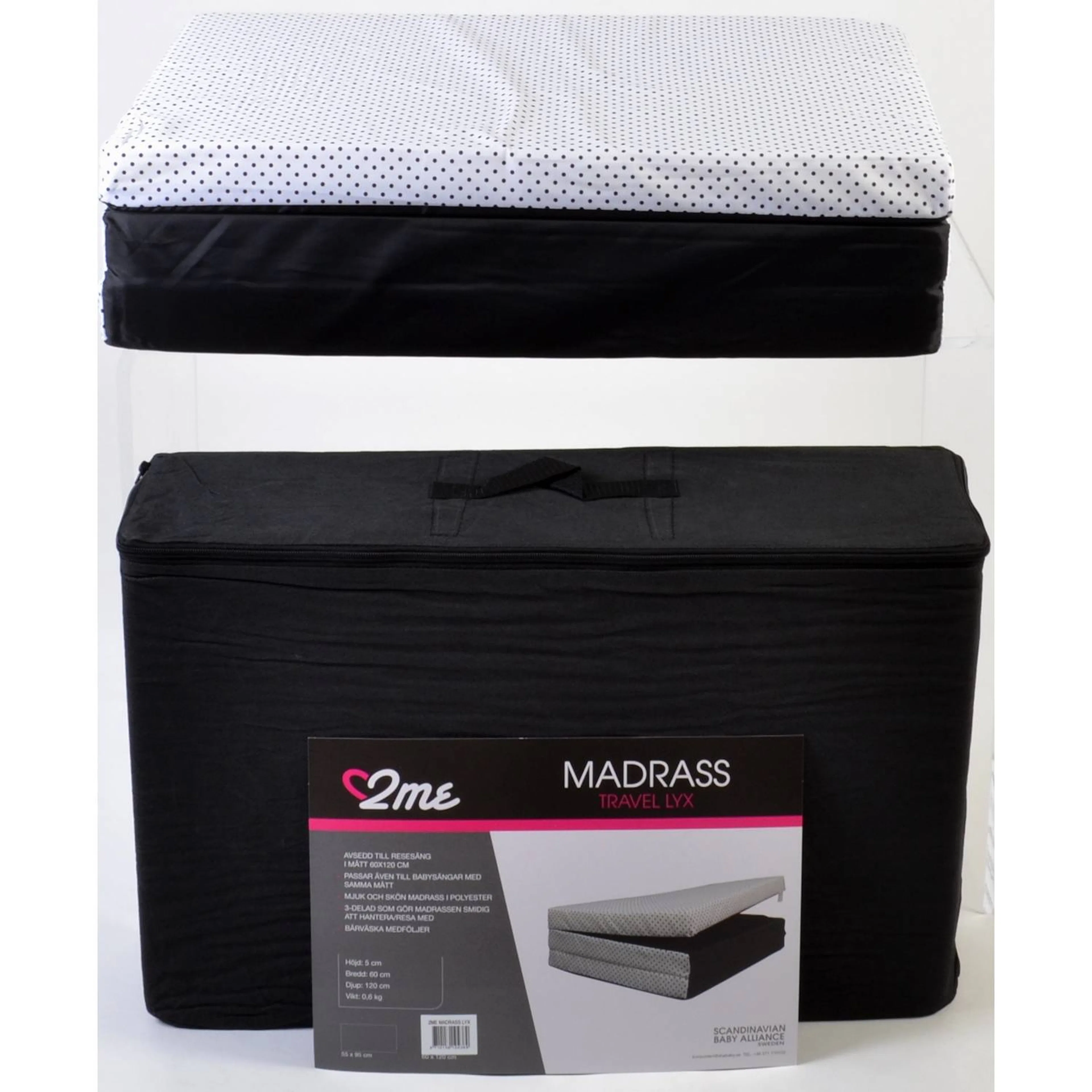 Barnmadrass 2Me Lyx 60 X 120 Cm