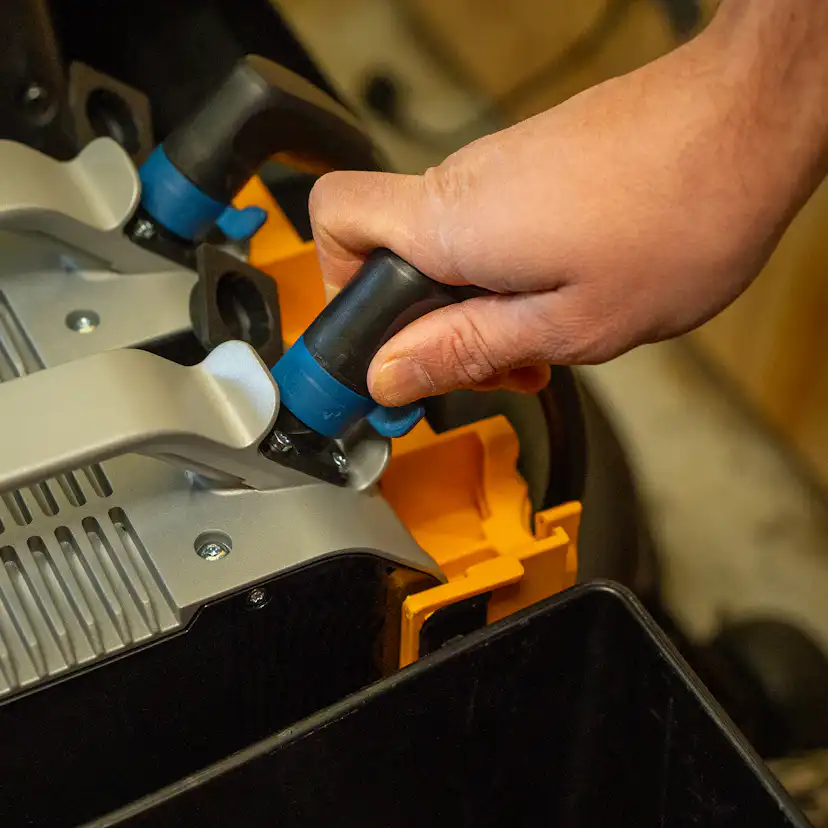 Åkgräsklippare Stiga Tornado 398E Batteridriven