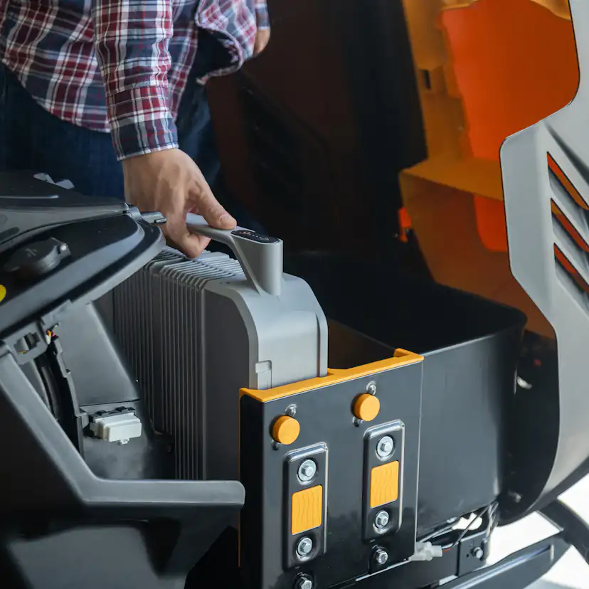 Åkgräsklippare Stiga Estate 598E Batteridriven