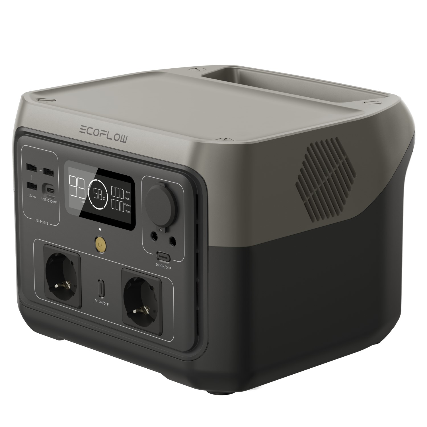 Power Station Ecoflow River 2 Max Kapacitet 512Wh