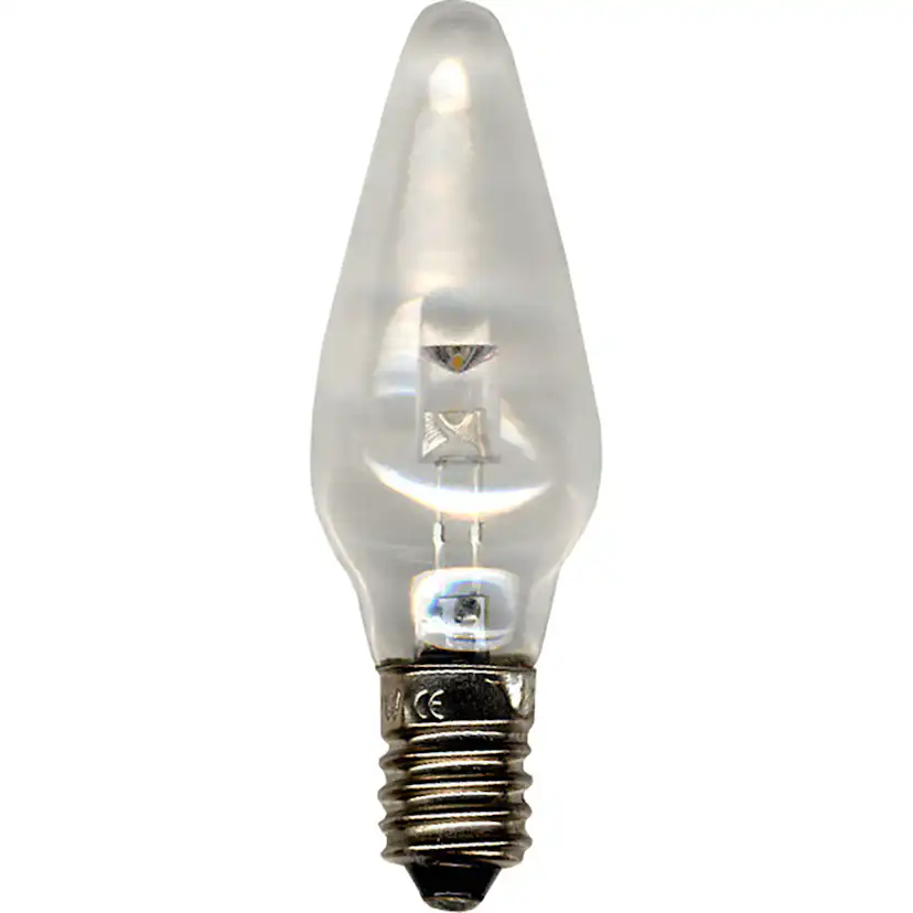 LED-Reservlampa Star Trading Universal LED E10 Klar 3-pack för Inomhusbruk