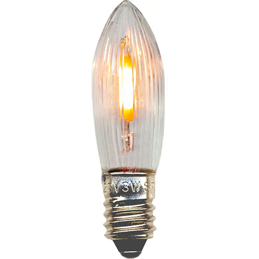 LED-Reservlampa Star Trading E10 Universal LED Filament 3-pack för Belysning