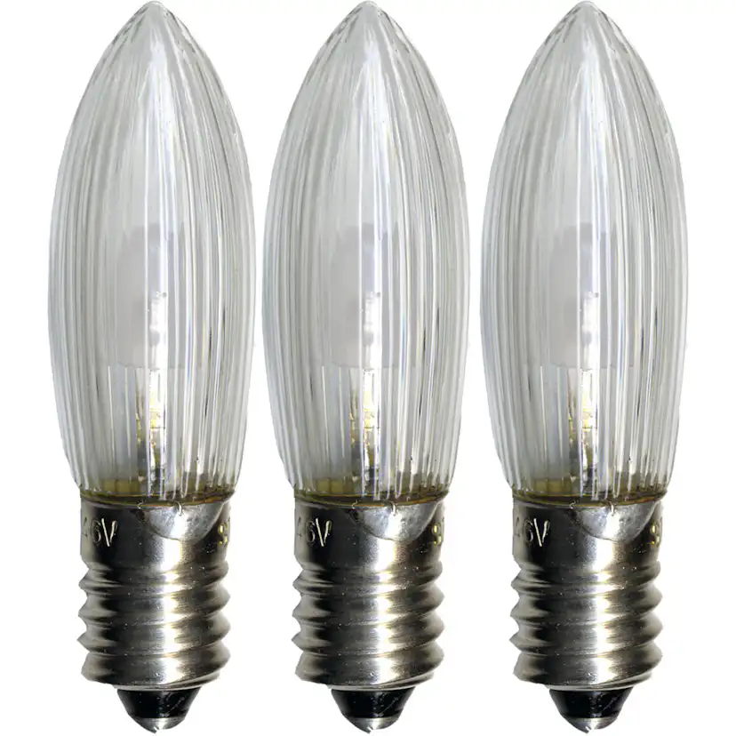 LED-Reservlampa Star Trading Universal LED Bulb E10 3-pack