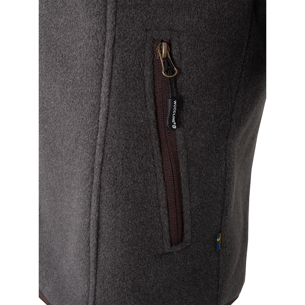 Fleeceväst Woodline Bolmen Grå Dam