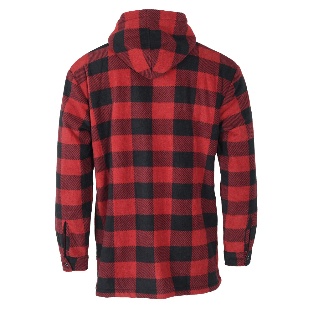 Fleecejacka Woodline Canada Röd