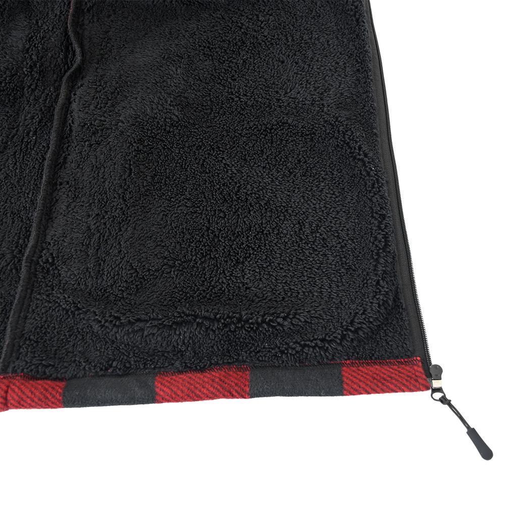 Fleecejacka Woodline Canada Röd