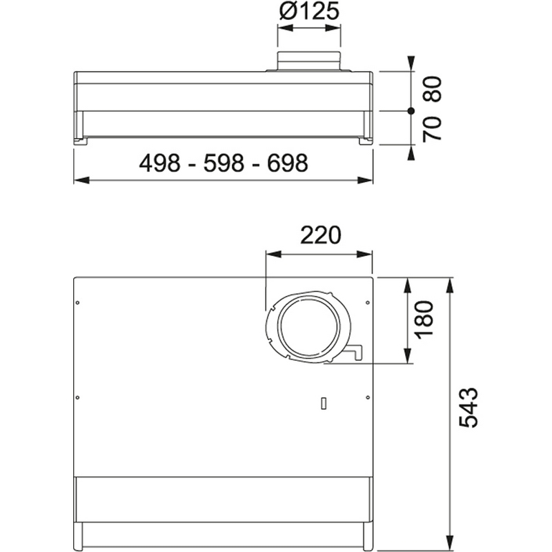 Spiskåpa Franke Futurum Classic 1221A-10 Lägenhet