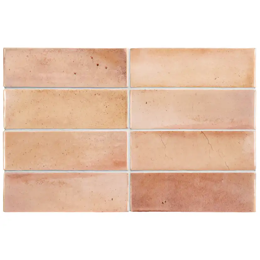 Kakel Lhådös Hanoi Pink 6,5x20 cm