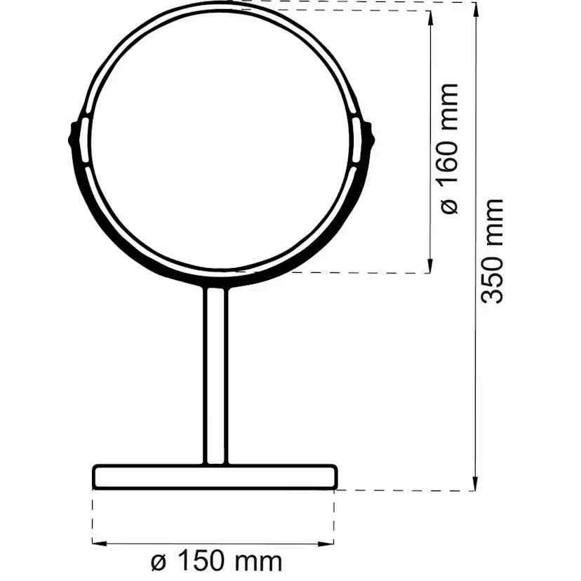 Bordsspegel Habo Coral
