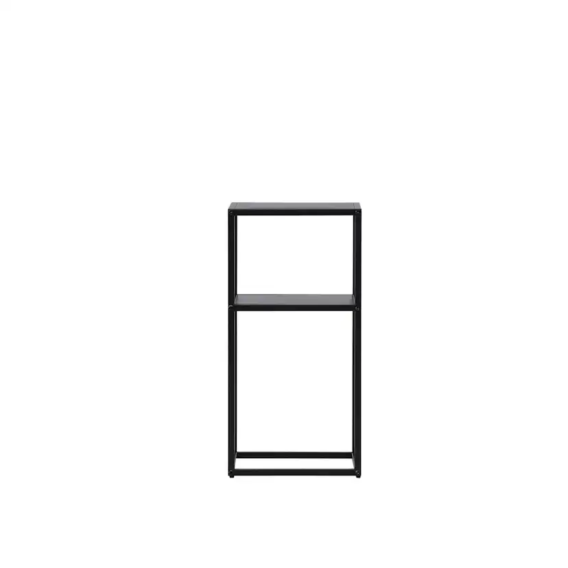 Sidobord Venture Home Punta Svart Fyrkantigt Bord i Stål 30x30cm