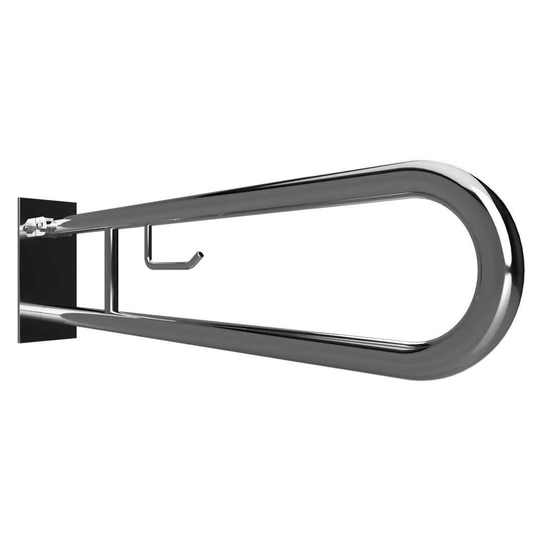 Stödhandtag Bemeta Help Med toalettpappershållare 829 mm