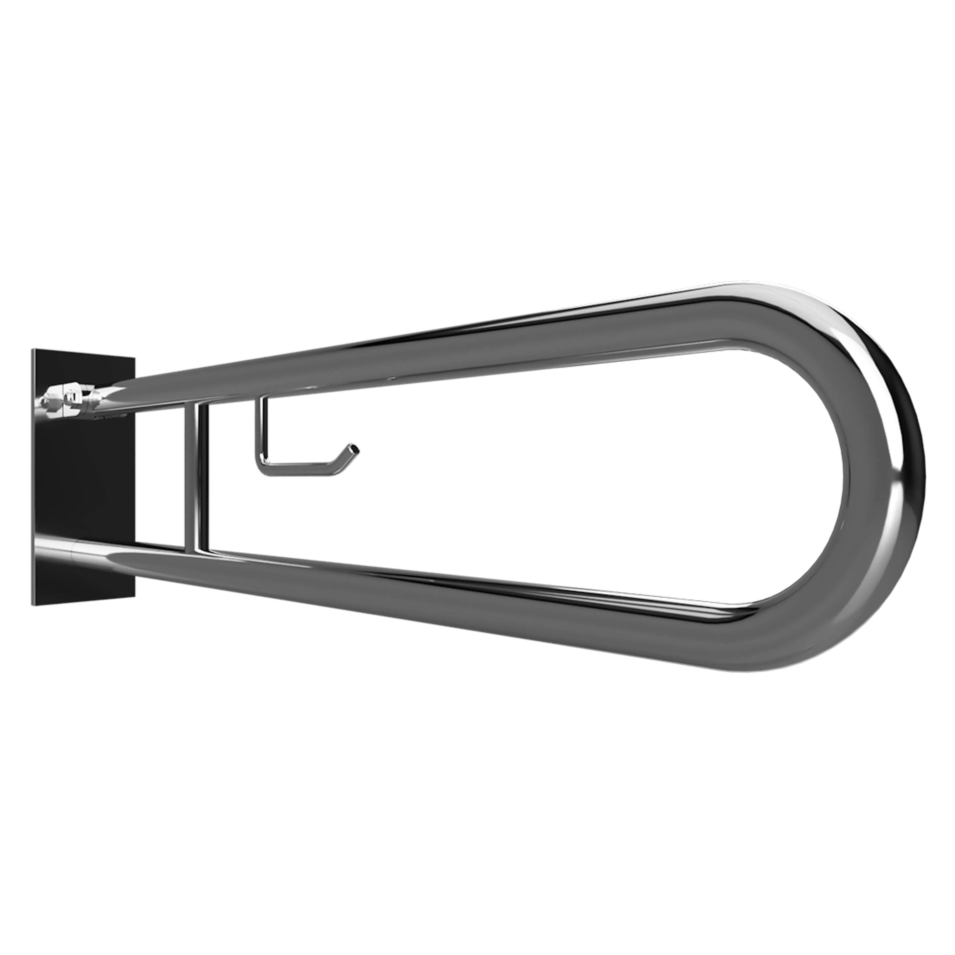 Stödhandtag Bemeta Help Med toalettpappershållare 829 mm