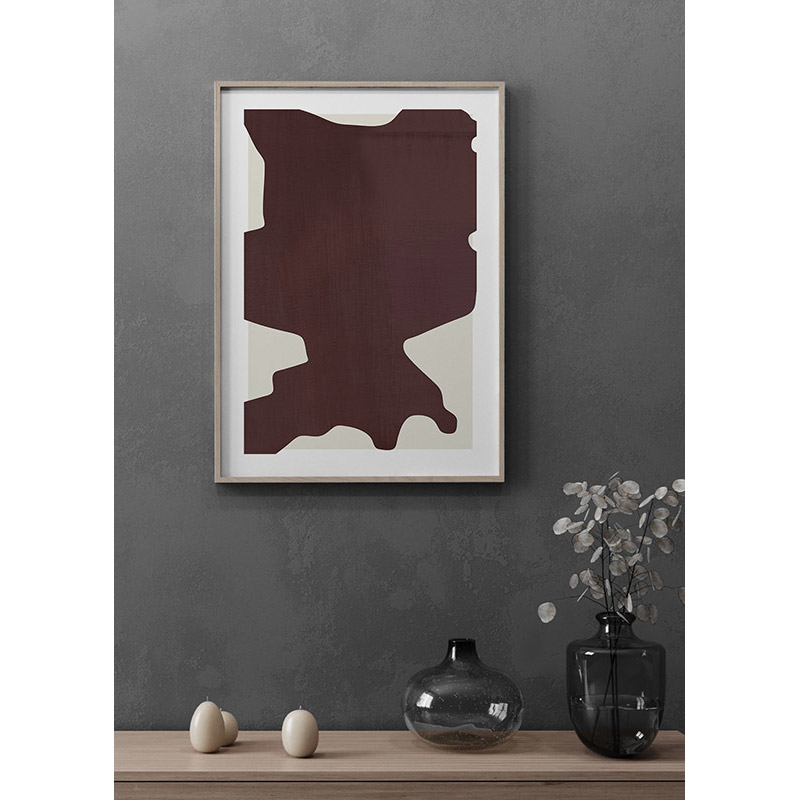 Poster Gallerix Art Board Red