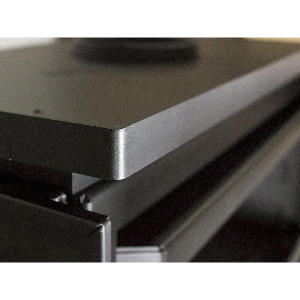 Braskamin Lacunza Adour med Glas på Framsida och En Sida