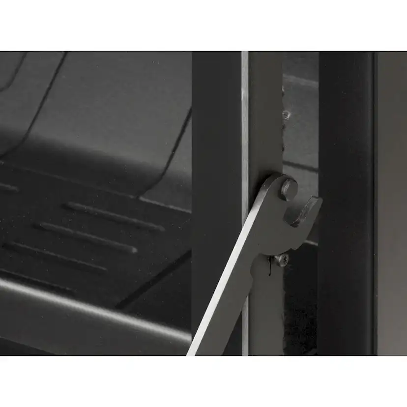 Braskamin Lacunza Adour med Glas på Framsida och Båda Sidor