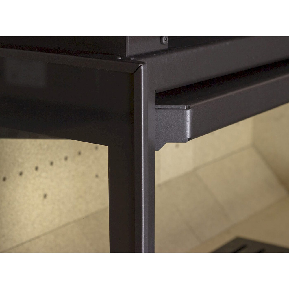 Braskamin Lacunza Adour med Glas på Framsida och En Sida