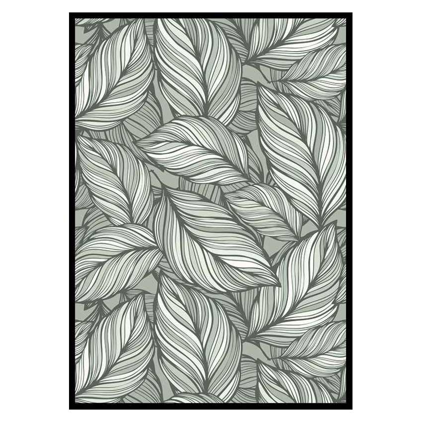 Poster Gallerix Leaf Pattern