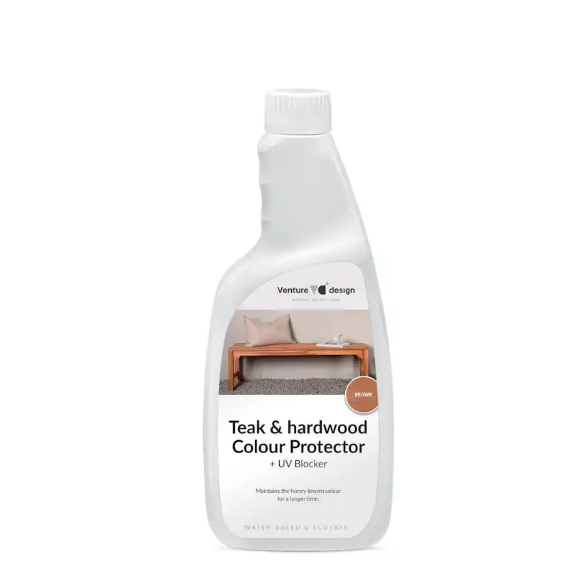 Möbelimpregnering Venture Home Bold Teak & Hardwood Colour Protector + UV Blocker Utomhus