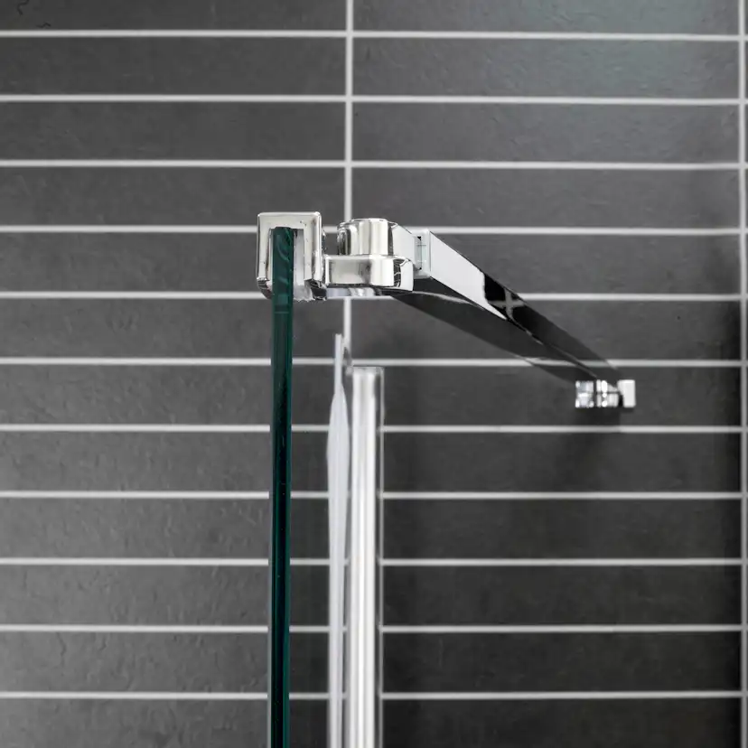 Duschvägg Arrow Wall Frostat Glas